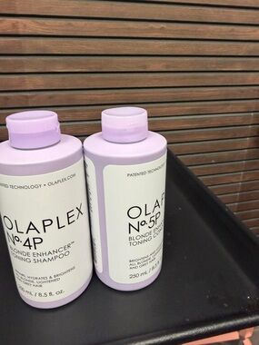 OLAPLEX No.4P & No.5P Blonde Enhancer Set - Light Lavender